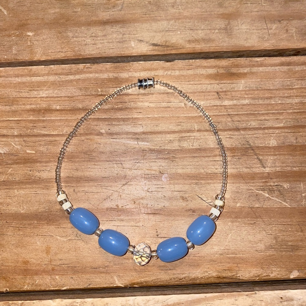Blue Crystal Bracelet